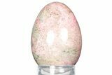Polished Thulite (Manganian-Zoisite) Egg - California #326766-1